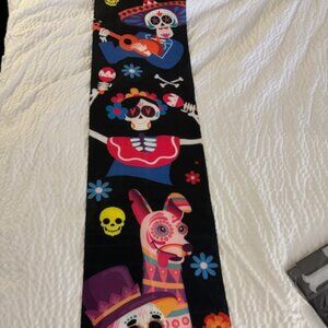 Day of the dead themed tapestry, wall decor